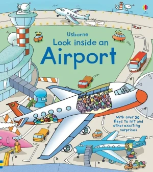 Look Inside an Airport - Anna Milbourne - książka