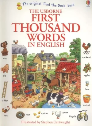First Thousand Words in English - Amery Heather - książka