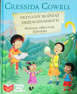 Bliźnięta odkrywają diplodoka - Cressida Cowell - książka