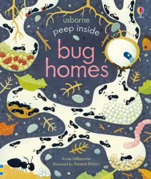 Peep Inside Bug Homes - Anna Milbourne - książka
