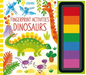 Fingerprint Activities Dinosaurs - Watt Fiona - książka