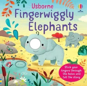 Fingerwiggly Elephants - Felicity Brooks - książka