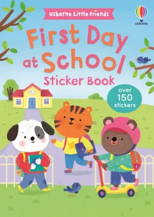 First Day at School Sticker Book - Jessica Greenwell - książka