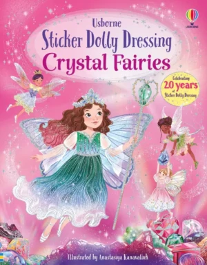 Sticker Dolly Dressing Crystal Fairies - Fiona Watt - książka