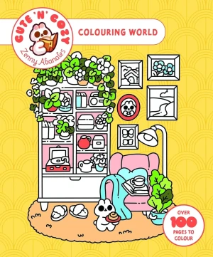 Cute `n` Cozy Colouring World - Zenny Abanales - książka