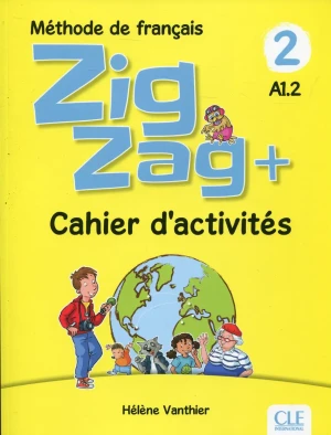 Zig Zag+ 2. Poziom A1.2. Zeszyt ćwiczeń - Helene Vanthier - książka