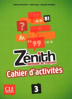 Zenith 3 ćwiczenia CLE - Barthelemy Fabrice Souse Sophie - książka