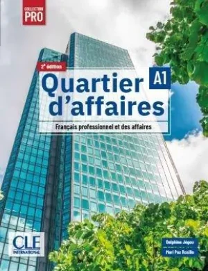 Quartier d'affaires A1 podręcznik + online 2 edycja - praca zbiorowa - książka