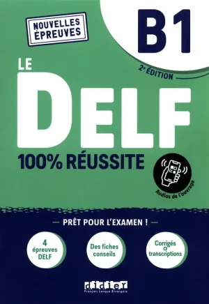 DELF 100% reussite B1 + zawartość online ed. 2021 - Bruno Girardeau, Emilie Jacament, Marie Salin - książka