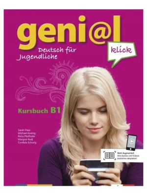geni@l klick / Kursbuch mit 2 Audio-CDs B1 - praca zbiorowa - książka