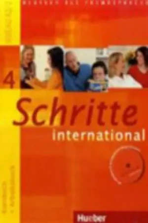 Schritte international 4. Kursbuch + Arbeitsbuch + Audio-CD zum Arbeitsbuch und interaktiven Übungen - Joanna Stawarz, Feliks Szlajfer, Hanna Kowalczyk - książka