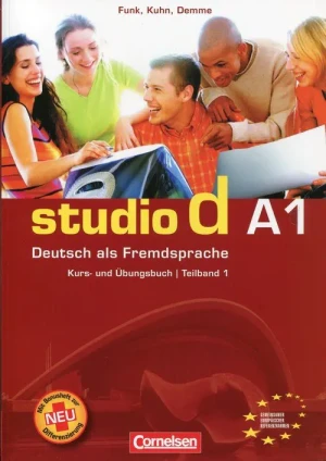 Studio d A1. Kurs und Ubungsbuch. Teilband 1. Podręcznik z ćwiczeniami + CD - Opracowanie zbiorowe - książka