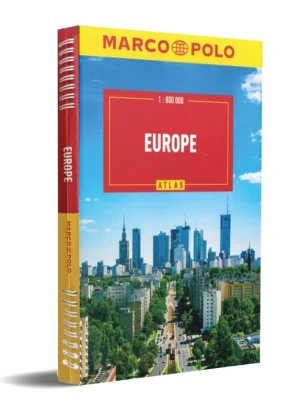 Europa. Atlas 1:800 000 - praca zbiorowa - książka