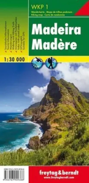 Madeira. Wanderkarte 1:30 000 - Opracowanie zbiorowe - książka
