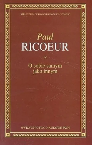 O sobie samym jako innym - Ricoeur Paul - książka