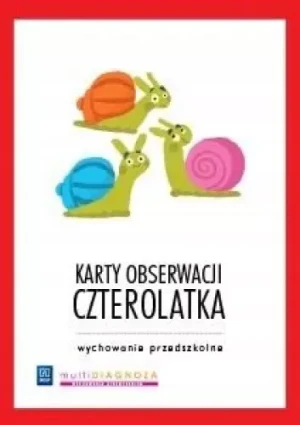 Karty obserwacji czterolatka - praca zbiorowa - książka