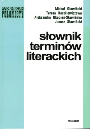 Słownik terminów literackich - Praca zbiorowa - książka