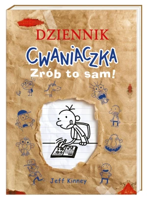 Dziennik cwaniaczka. Zrób to sam! - Jeff Kinney - książka