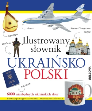 Ilustrowany słownik ukraińsko-polski - praca zbiorowa - książka