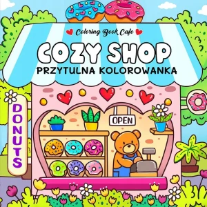 Cozy Shop. Przytulna kolorowanka - praca zbiorowa - książka
