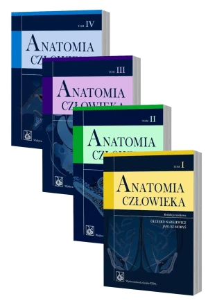 Anatomia człowieka t. 1-4 - Opracowanie zbiorowe - książka