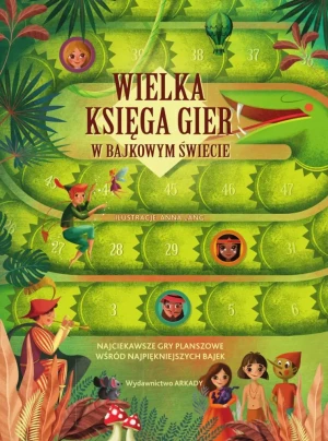 Wielka księga gier w bajkowym świecie - Anna Lang, Maciejka Mazan - książka