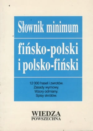 Słownik minimum fińsko-polski, polsko-fiński - Beata i Antoni Krawczykiewicz - książka