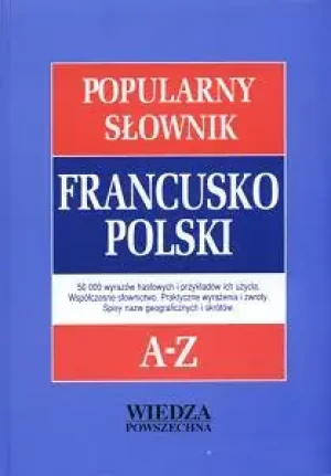 Popularny słownik francusko polski A-Z - Jolanta Sikora-Penazzi - książka