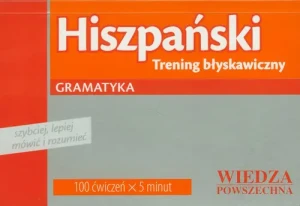 Hiszpański - Trening błyskawiczny. Gramatyka - PRACA ZBIOROWA - książka
