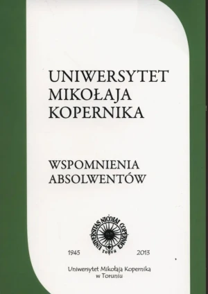 Uniwersytet Mikołaja Kopernika Wspomnienia absolwentów -  - książka