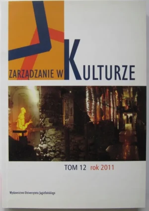 ZARZĄDZANIE W KULTURZE TOM 12 - RED.EWA KOCÓJ - książka