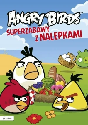 Angry Birds. Superzabawy z nalepkami - praca zbiorowa - książka