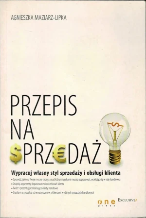 przepis na sprzedaż - Maziarz-Lipka Agnieszka - książka