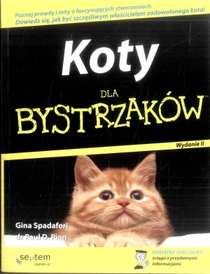 Koty dla bystrzaków - Spadafori Gina - książka