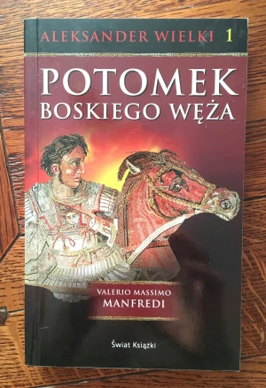 Potomek Boskiego Węża - Manfredi Valerio Massimo, Valerio Massimo Manfredi - książka