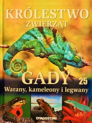 KRÓLESTWO ZWIERZĄT GADY WARANY KAMELEONY LEGWANY - Praca zbiorowa - książka