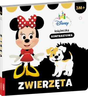 Disney Maluch. Książeczka kontrastowa. Zwierzęta - praca zbiorowa - książka
