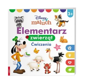 Disney Maluch. Elementarz zwierząt. Ćwiczenia - praca zbiorowa - książka