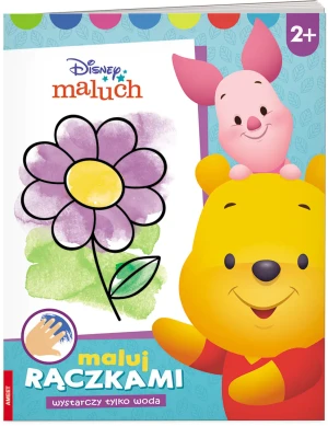 Disney Maluch. Maluj rączkami - praca zbiorowa - książka
