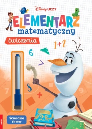 Disney Uczy. Elementarz matematyczny. Ćwiczenia - praca zbiorowa - książka