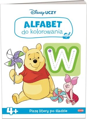 Disney Uczy. Kubuś i Przyjaciele. Alfabet do kolorowania - praca zbiorowa - książka