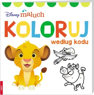 Koloruj według kodu. Disney maluch - opracowanie zbiorowe - książka