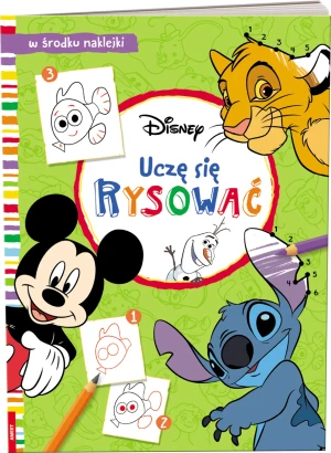 Disney. Uczę się rysować - praca zbiorowa - książka