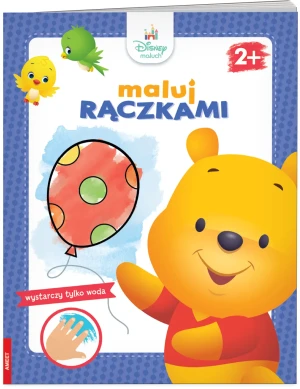 Disney Maluch. Maluj rączkami - praca zbiorowa - książka