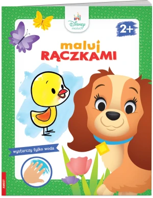 Disney Maluch. Maluj rączkami - praca zbiorowa - książka