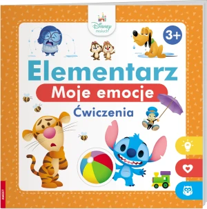 Disney Maluch. Elementarz emocji. Ćwiczenia - praca zbiorowa - książka