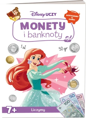Disney Uczy. Monety i banknoty. Disney Księżniczka - praca zbiorowa - książka