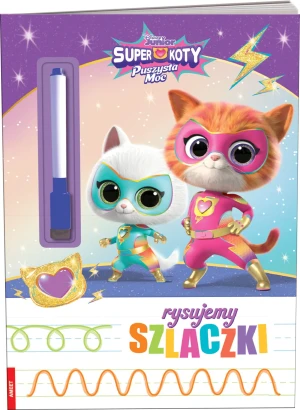 SuperKoty. Rysujemy szlaczki - praca zbiorowa - książka