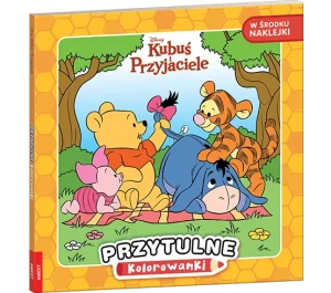 Disney Kubuś i przyjaciele. Przytulne kolorowanki - praca zbiorowa - książka