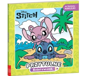 Disney Stitch. Przytulne kolorowanki - praca zbiorowa - książka